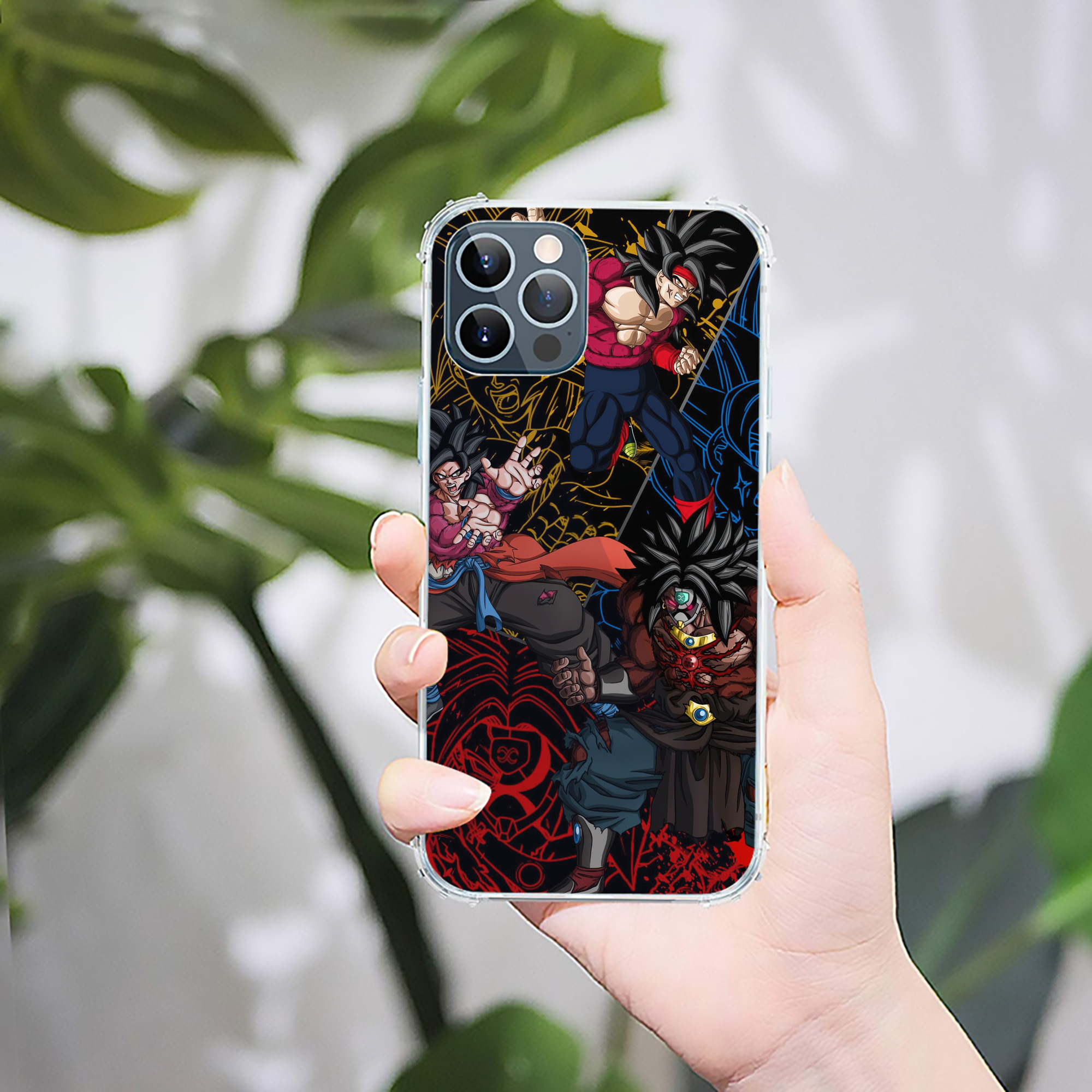 （画像用） ドラゴンボール DRAGON BALL 【iPhone 12シリーズ対応】透明スマホケース（クリアソフトケース）